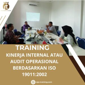 TRAINING KINERJA INTERNAL ATAU AUDIT OPERASIONAL BERDASARKAN ISO 19011:2002