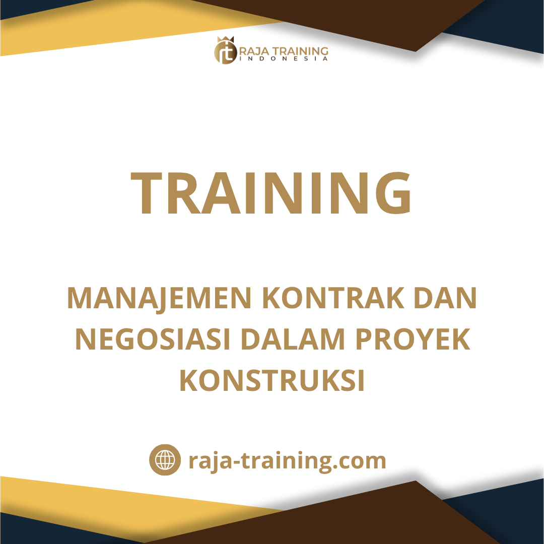 training negosiasi proyek konstruksi