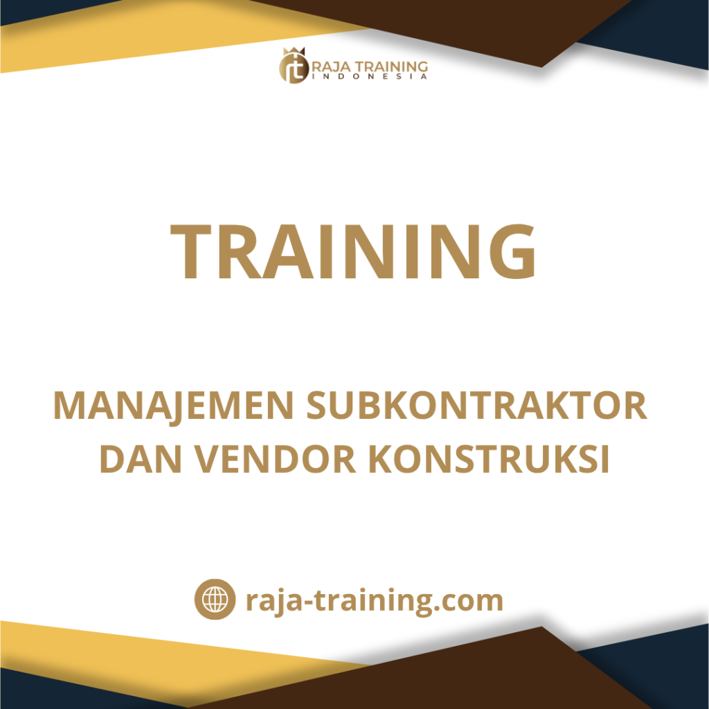 training Manajemen Vendor Konstruksi