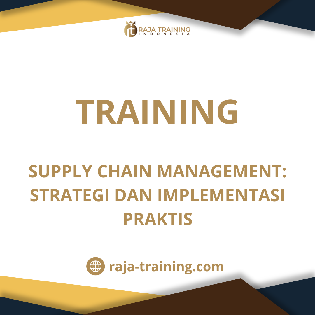 training Manajemen Rantai Pasok